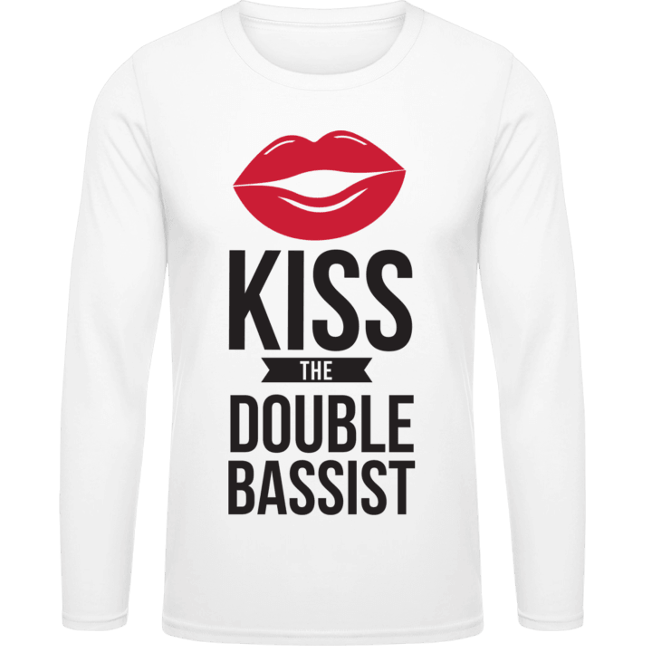 Kiss The Double Bassist Shirt met lange mouwen contain pic