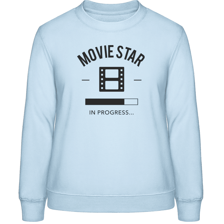 Movie Star in Progress Sweatshirt för kvinnor contain pic