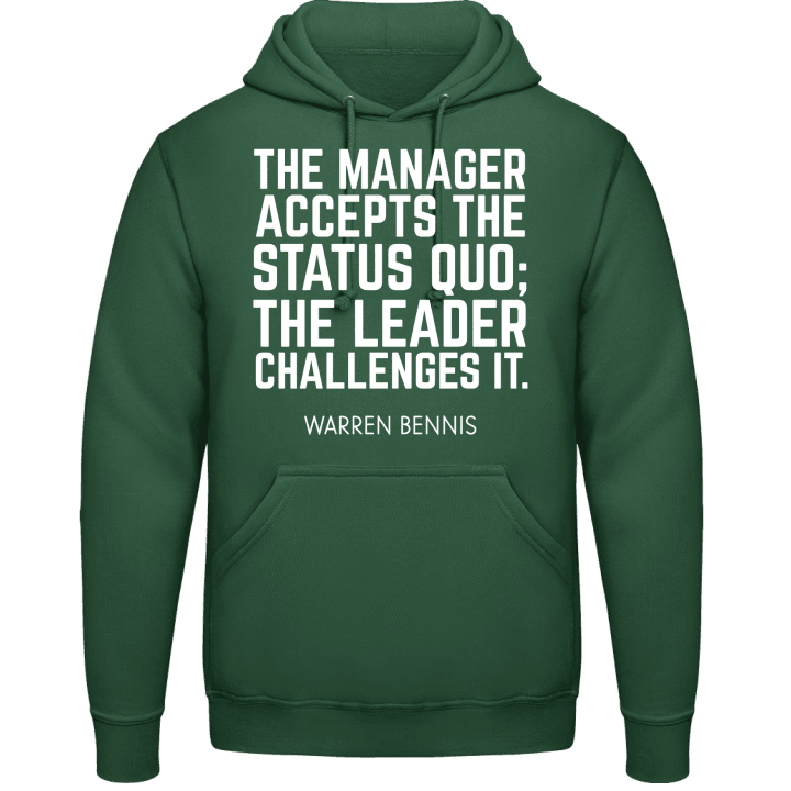 The Manager Accepts The Status Quo Kapuzenpulli 0 image