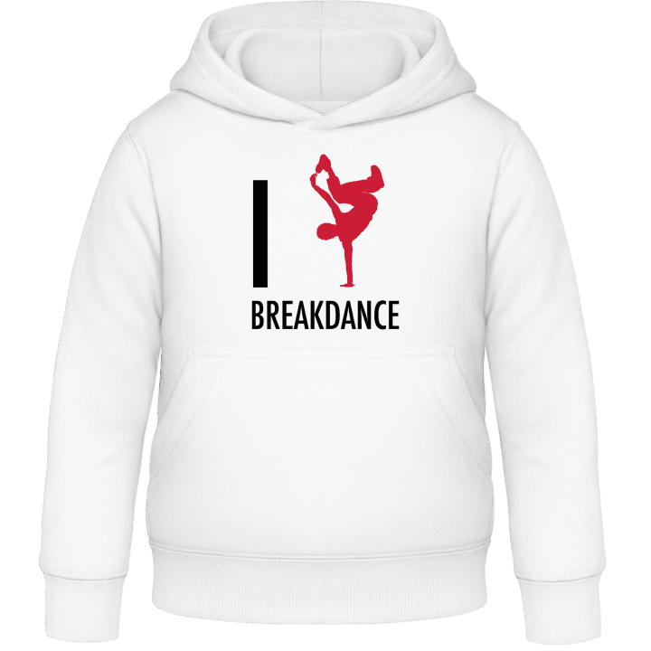 I Love Breakdance Kids Hoodie 0 image