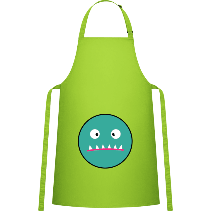 Monster Smiley Face Kitchen Apron 0 image