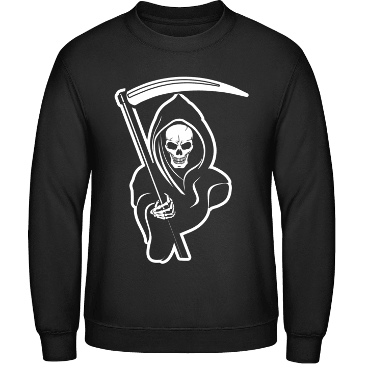 Death Grim Reaper Logo Tröja contain pic