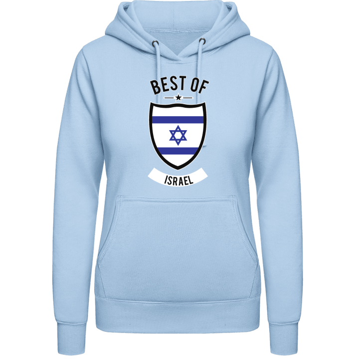 Best of Israel Hoodie för kvinnor contain pic