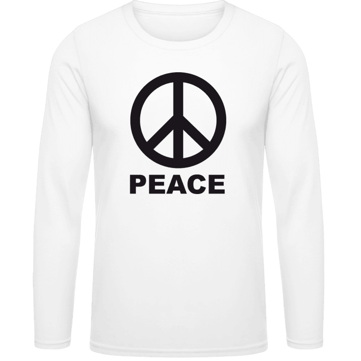 Peace Symbol Shirt met lange mouwen contain pic