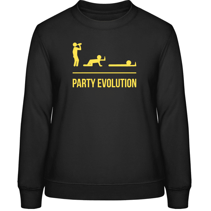 Party Evolution Sweatshirt för kvinnor contain pic