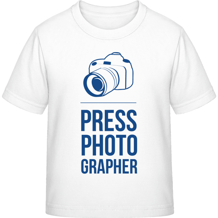 Press Photographer T-skjorte for barn contain pic