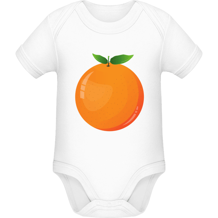 Orange Baby Strampler 0 image