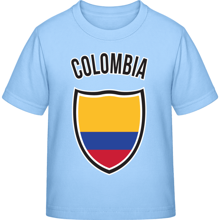 Colombia Shield T-skjorte for barn contain pic