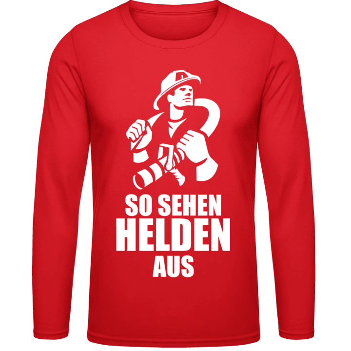 So sehen Helden aus Long Sleeve Shirt contain pic