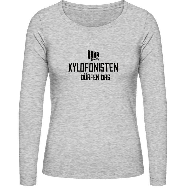 Xylofonisten dürfen das T-shirt à manches longues pour femmes contain pic