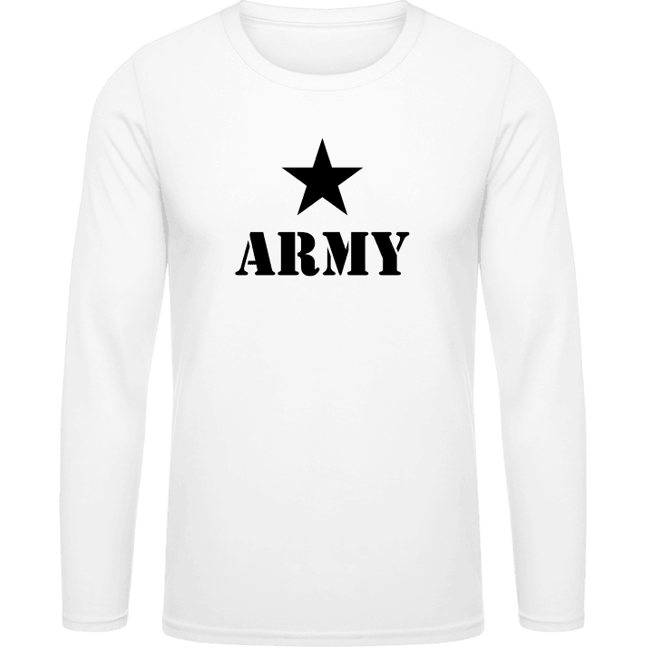 Army Star Logo Camicia a maniche lunghe contain pic
