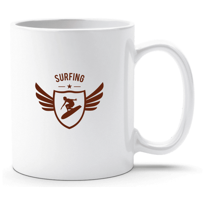 Surfing Winged Tasse contain pic