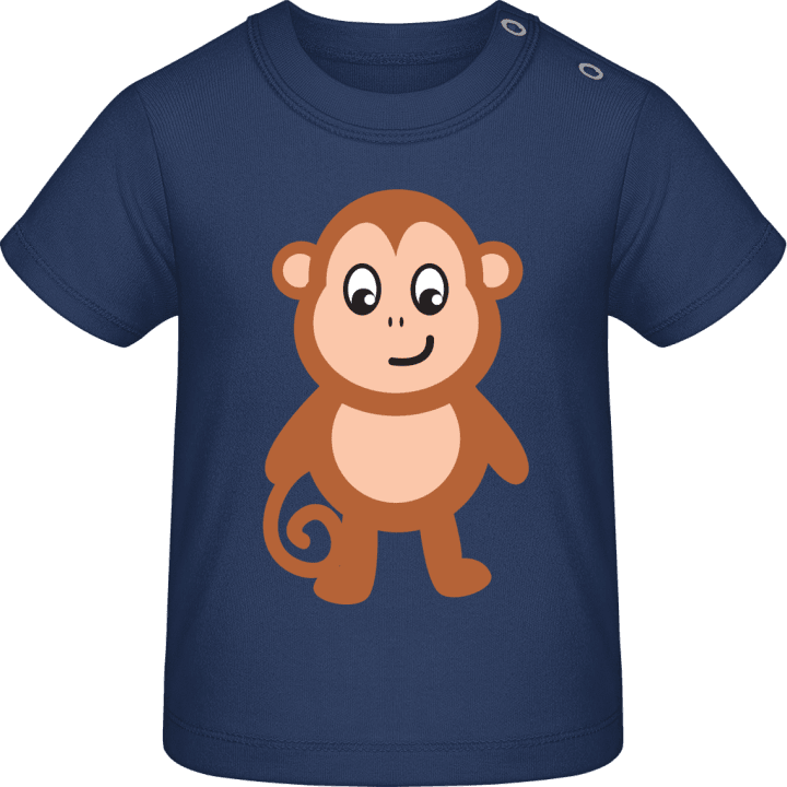 Monkey Illustration Baby T-Shirt 0 image