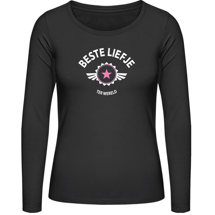 Beste liefje ter wereld Frauen Langarmshirt contain pic