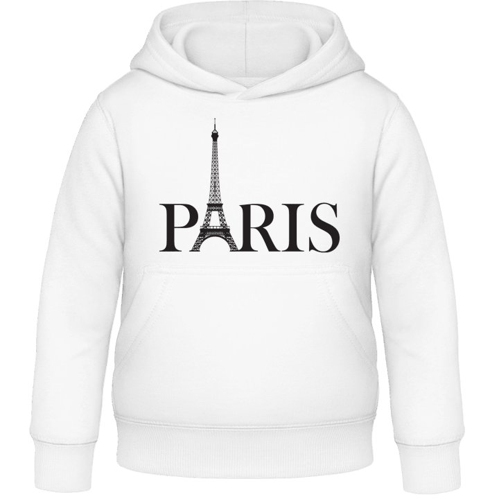 Paris Logo Sweat à capuche pour enfants contain pic