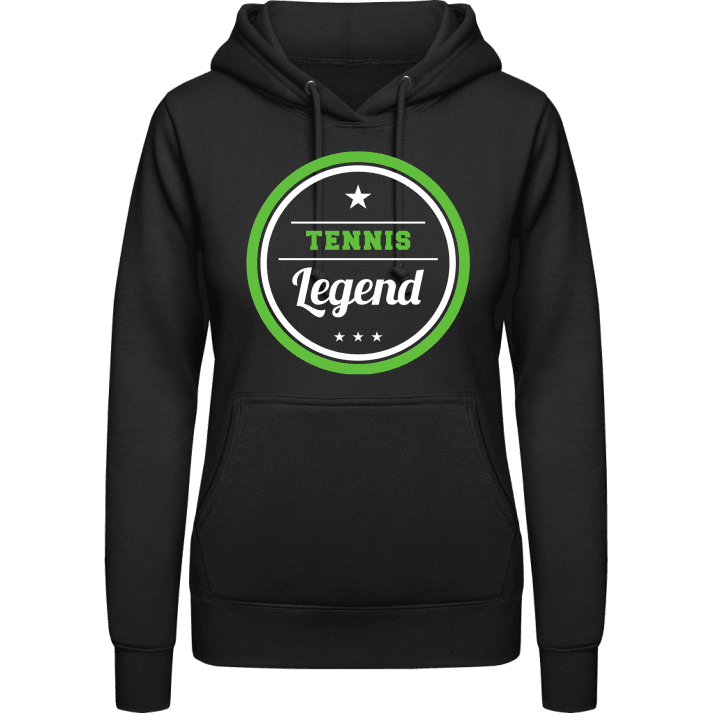 Tennis Legend Vrouwen Hoodie contain pic