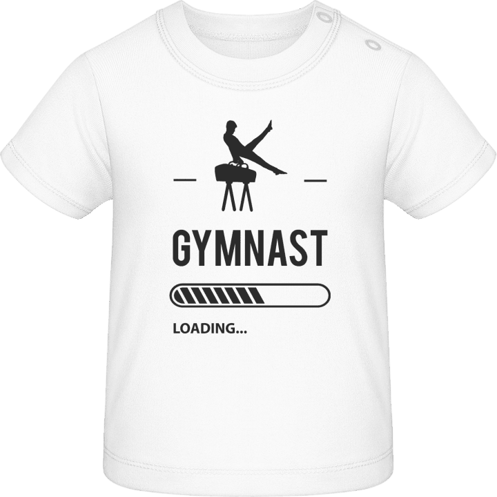 Gymnast Loading Camiseta de bebé contain pic