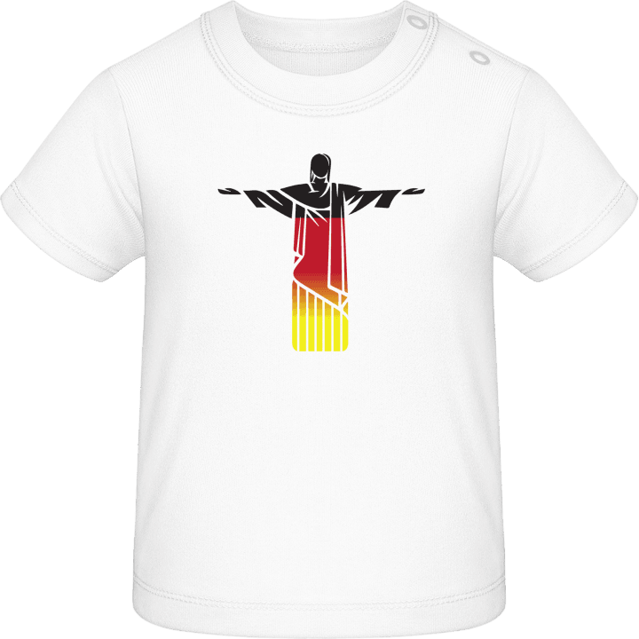 German Jesus Statue Rio T-shirt för bebisar contain pic