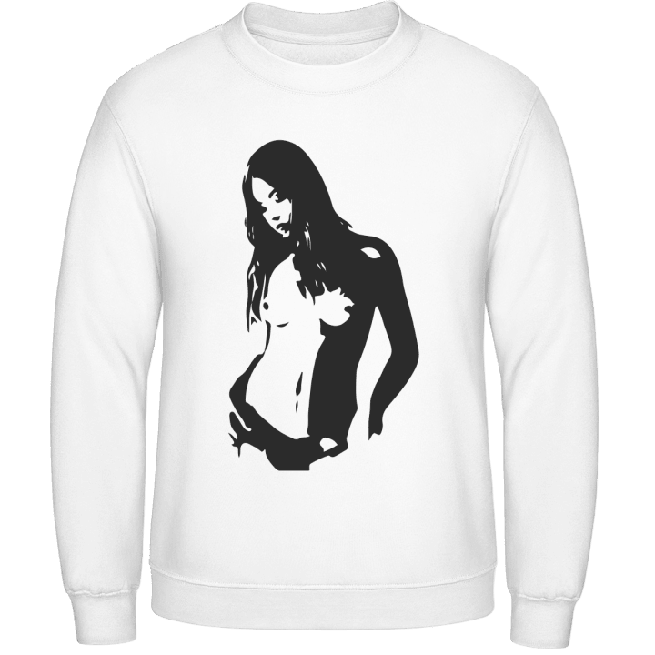 Naked Woman Sweatshirt contain pic