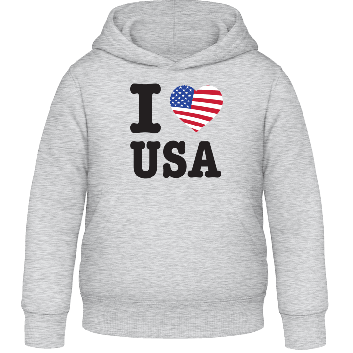 I Love USA Sweat à capuche pour enfants contain pic