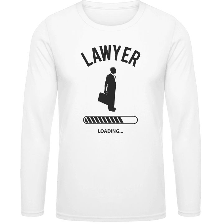 Lawyer Loading T-shirt à manches longues contain pic