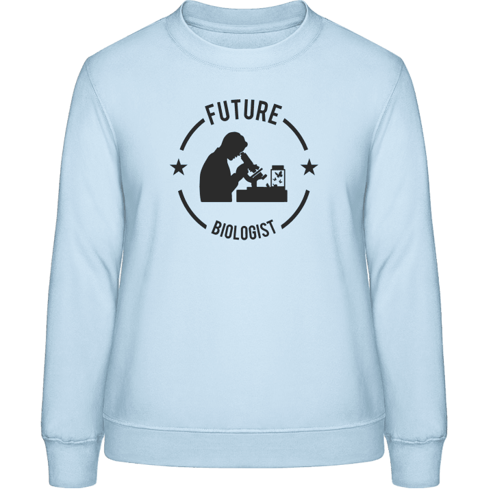 Future Biologist Frauen Sweatshirt contain pic