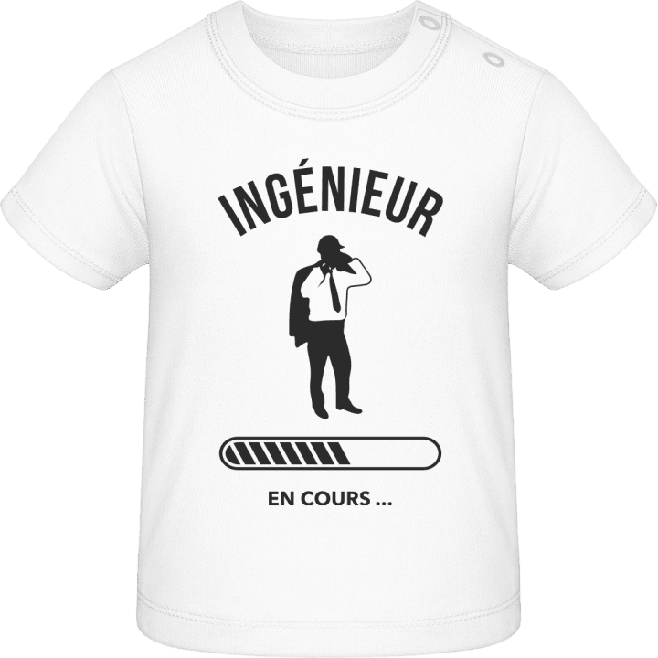 Ingènieur en cours T-shirt för bebisar contain pic