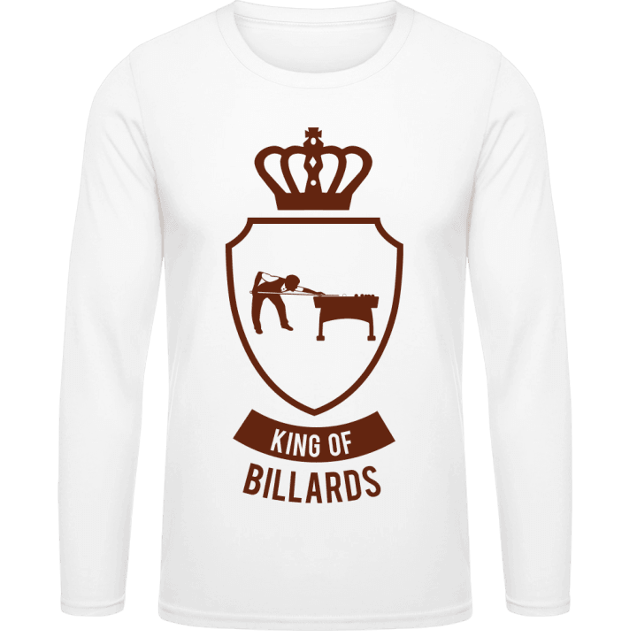 King of Billiards T-shirt à manches longues contain pic