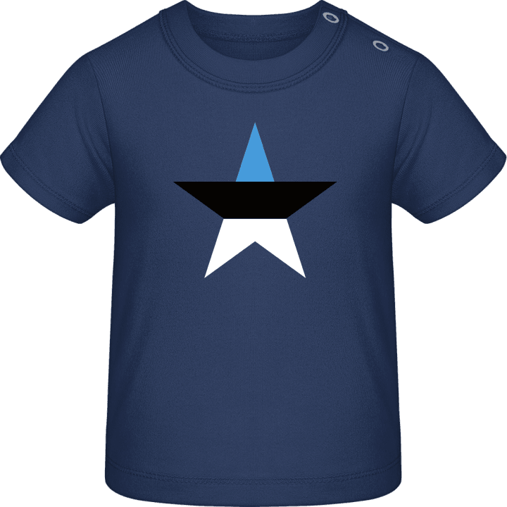Estonian Star T-shirt för bebisar contain pic