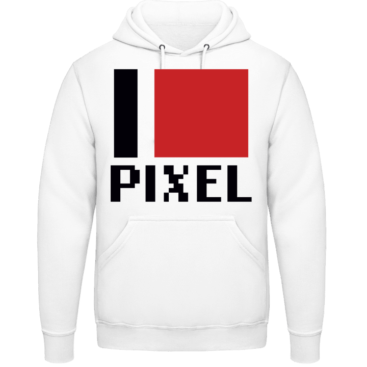 I Love Pixel Huvtröja 0 image