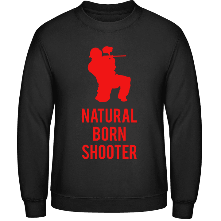 Natural Born Paintball Shooter Sudadera contain pic