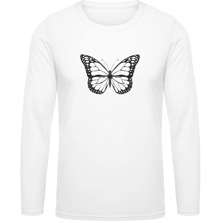 Butterfly Silhouette Langarmshirt 0 image