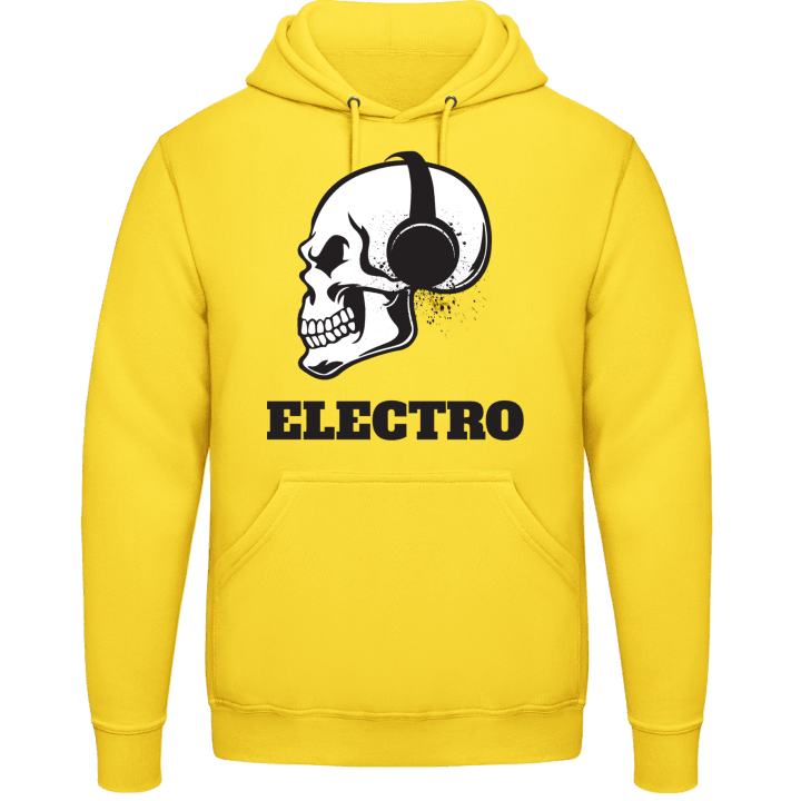 Electro Music Skull Sudadera con capucha contain pic