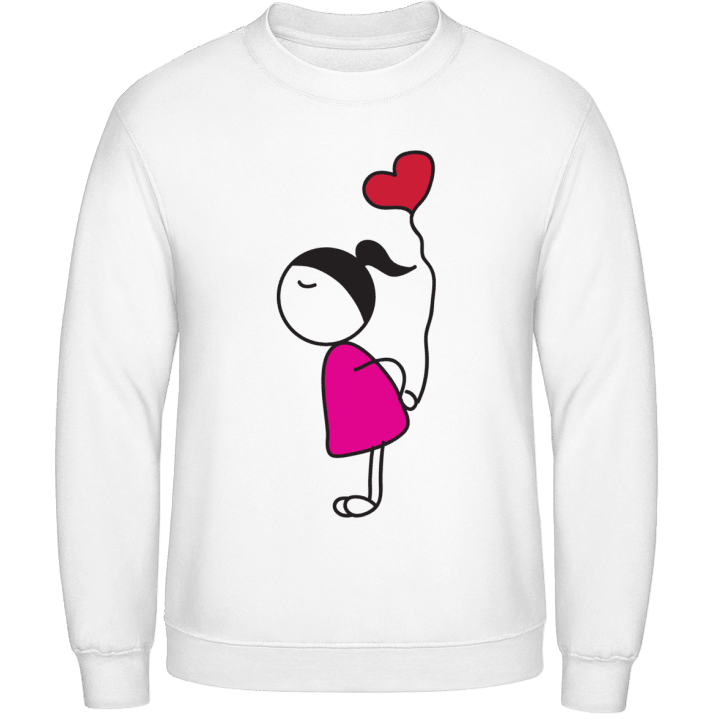 Girl In Love Sweatshirt 0 image