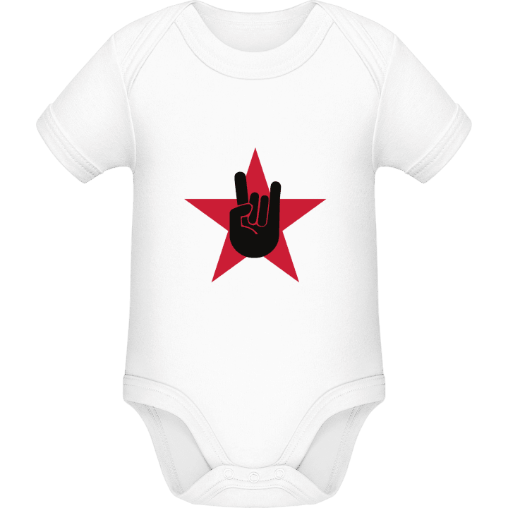 Rock Star Hand Baby Romper contain pic