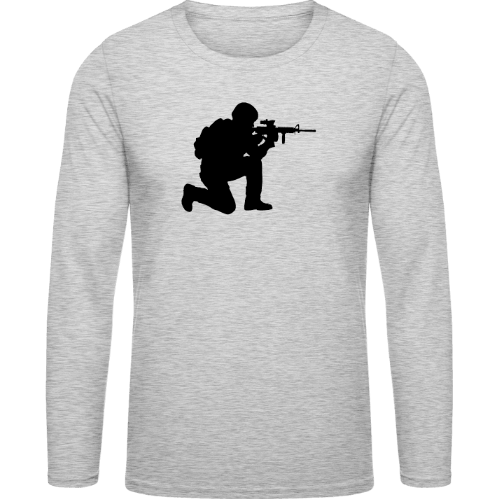 soldat T-shirt à manches longues contain pic