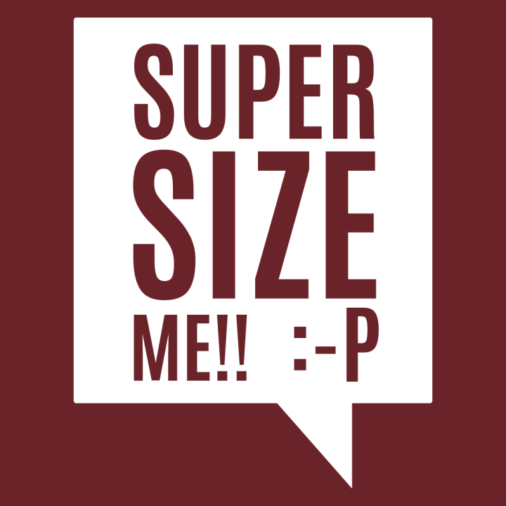 Super Size Me Felpa con cappuccio 0 image