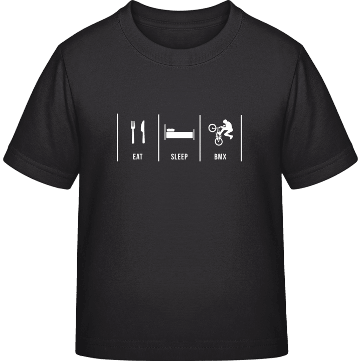 Eat Sleep BMX T-shirt för barn contain pic