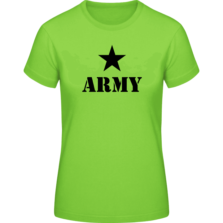 Army Star Logo T-shirt pour femme contain pic