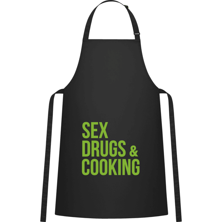 Sex Drugs Cooking Kitchen Apron contain pic