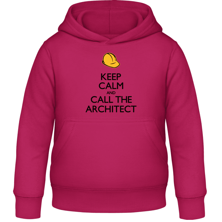 Keep Calm And Call The Architect Kids Hoodie contain pic