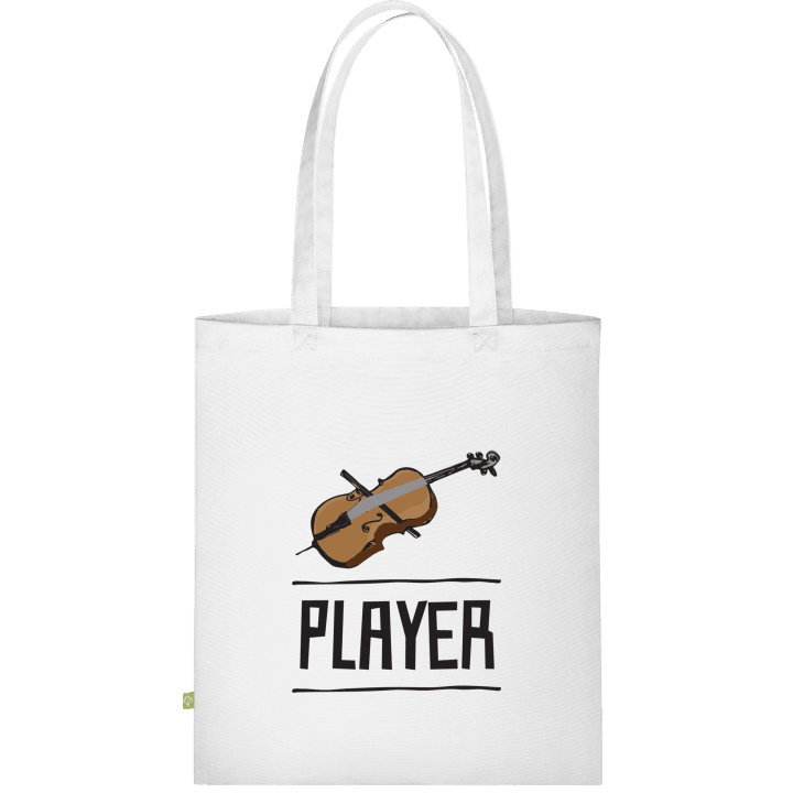 Cello Player Illustration Cloth Bag contain pic