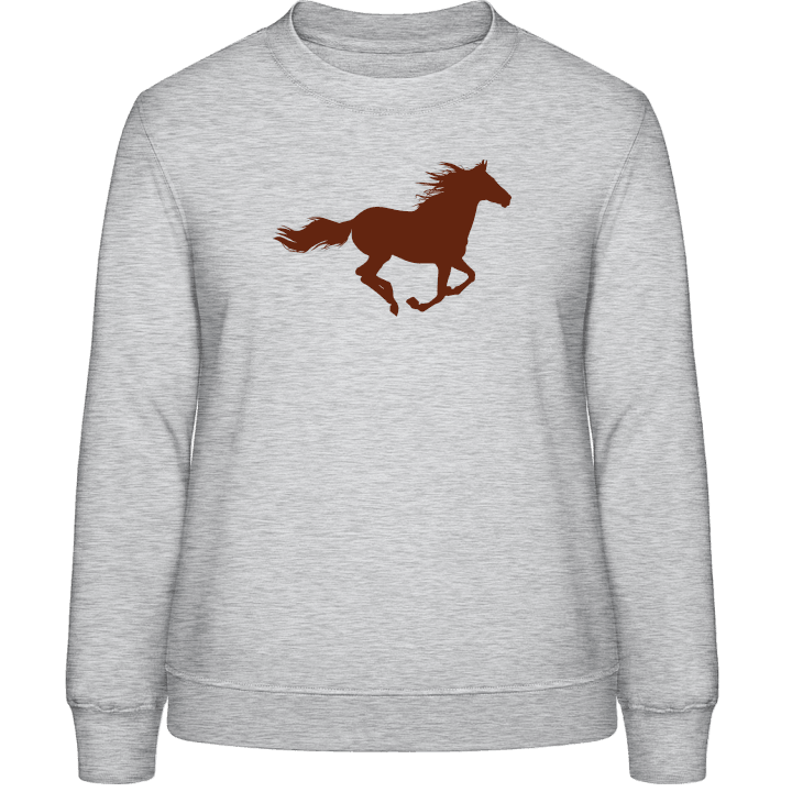 Horse Running Vrouwen Sweatshirt 0 image