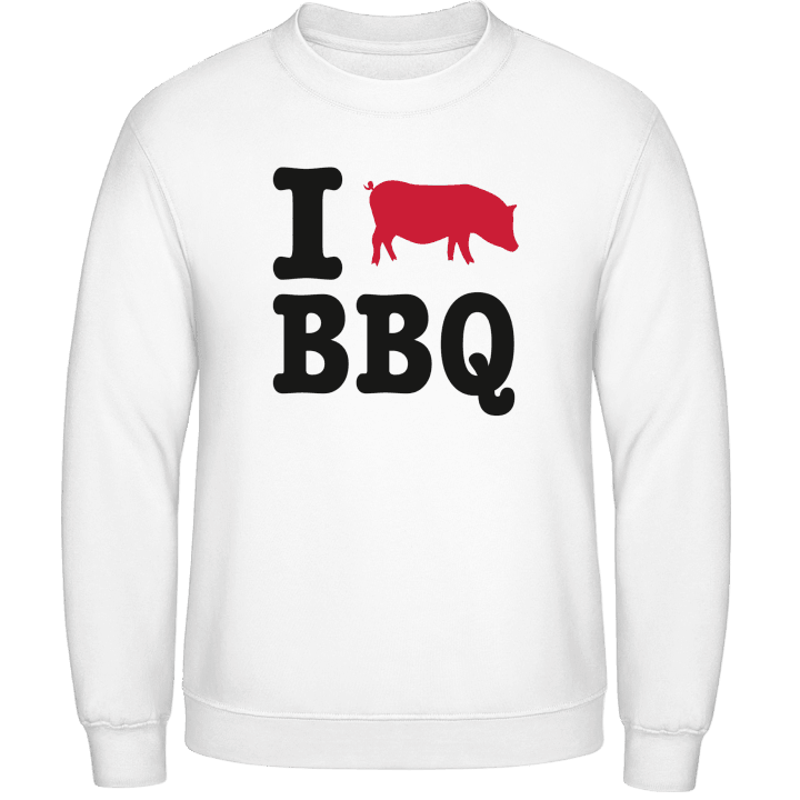 I Love BBQ Tröja contain pic