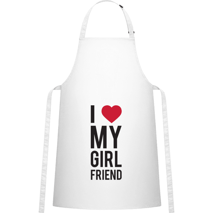 I Love My Girlfriend Förkläde för matlagning contain pic