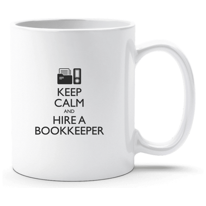 Keep Calm And Hire A Bookkeeper Tasse contain pic