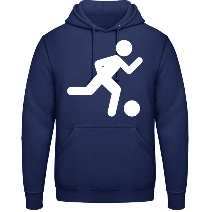 Soccer Player Silhouette Hoodie 0 image