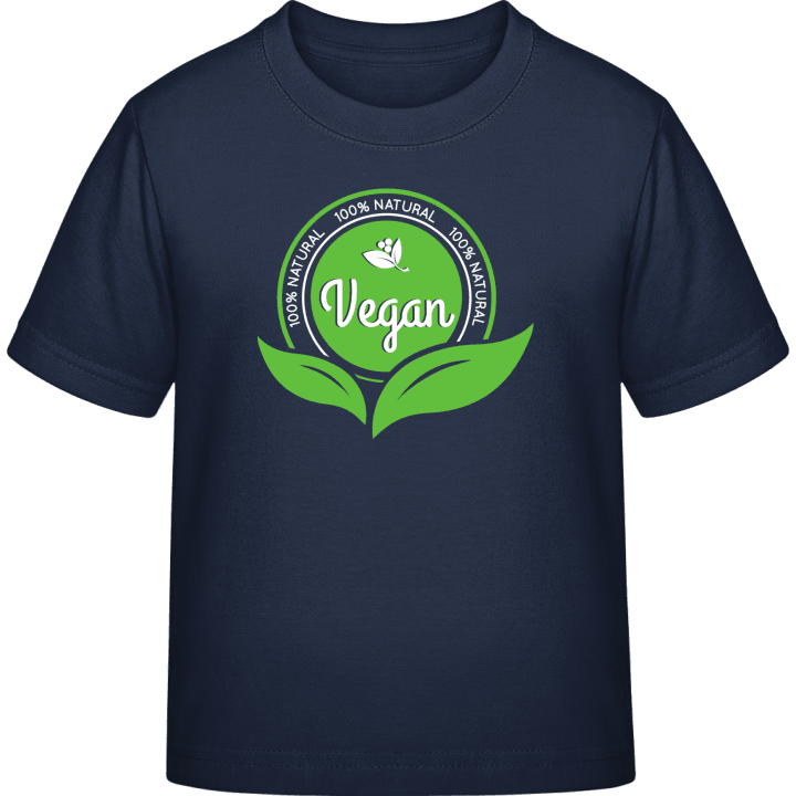 Vegan 100 Percent Natural T-shirt för barn contain pic