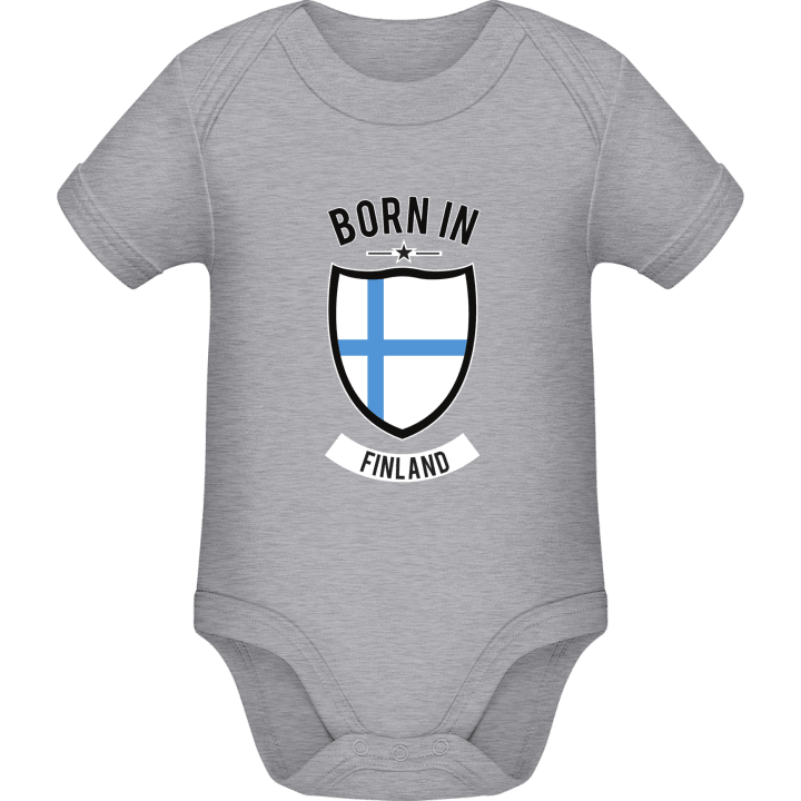 Born in Finland Baby Romper contain pic