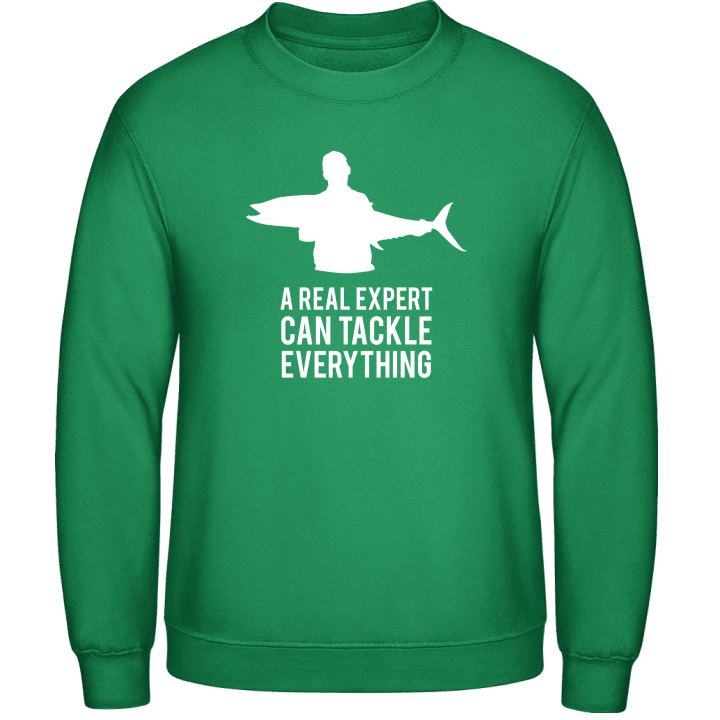 A Real Expert Can Tackle Everything Sweatshirt 0 image